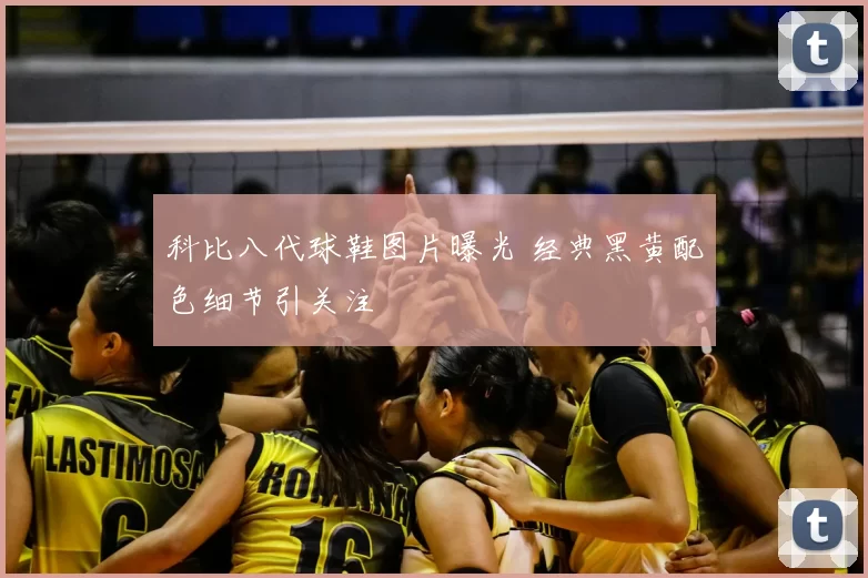 科比八代球鞋图片曝光 经典黑黄配色细节引关注